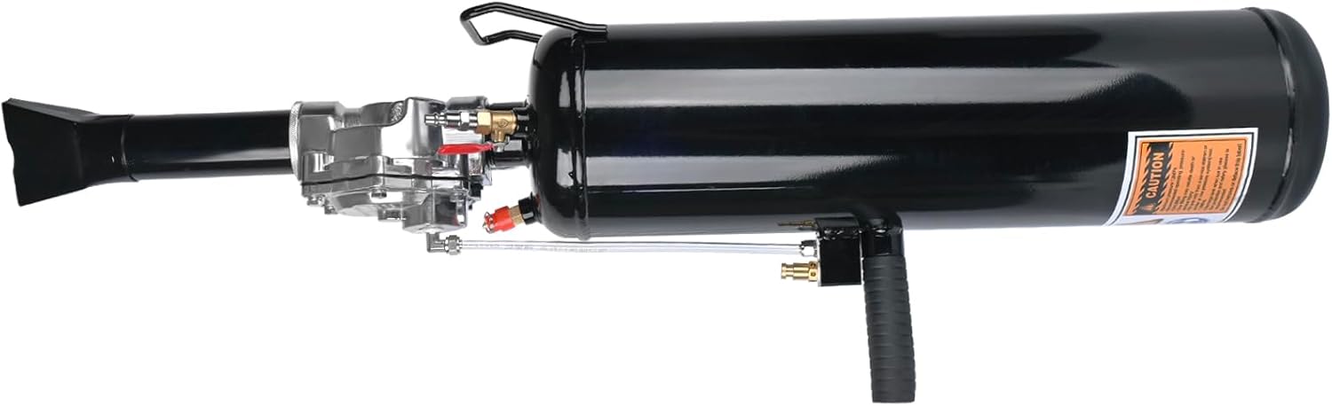 3.2Gal/12L Tire Bead Seater, 145 PSI Portable Bead Blaster Tire Inflator, Handheld Trigger Seating Inflator for Tractor, Truck, ATV, Car & Auto Repair, Black