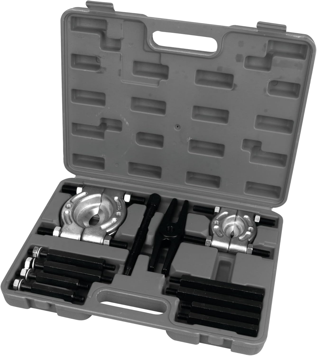 Performance Tool W87128 5-Ton Bearing Separator Kit with Bar Puller, 2-Inch and 3-Inch Splitters, Hex Push Puller Legs, and Storage Case for Pulling Jobs