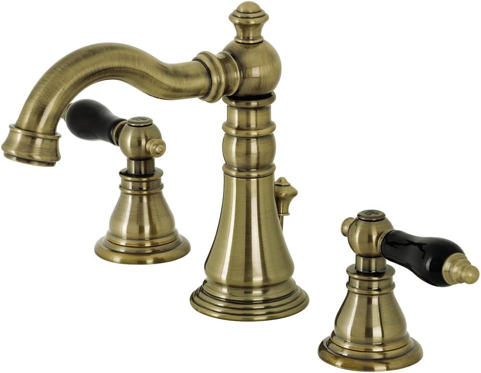 Fauceture FSC1979AKL Duchess Widespread Bathroom Faucet with Brass Pop-Up, Polished Nickel