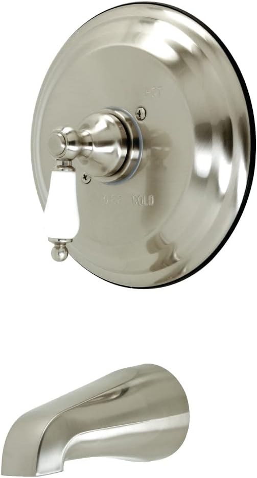 Kingston Brass KB3635PLTO Vintage Single Handle Tub and Shower Faucet, Tub only, Oil Rubbed Bronze