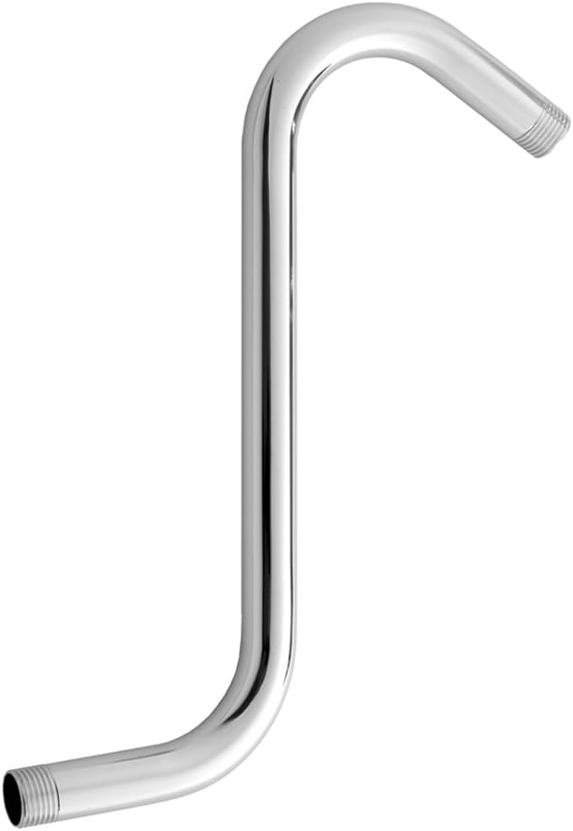 Jaclo 8038-PCH S Shape Shower Arm, 1/2