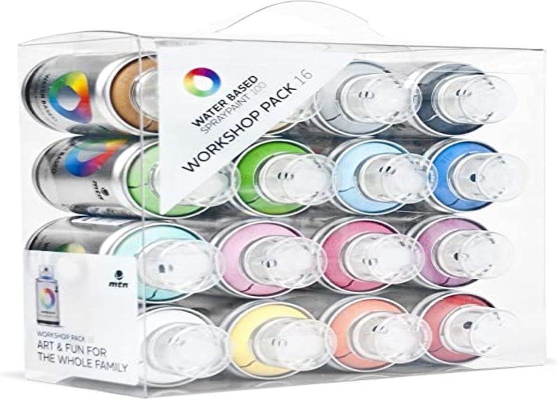 Water Based 100Workshop 16 Pack