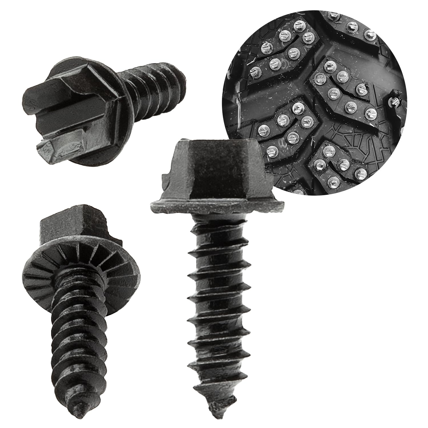 Kold Kutter AMA-Approved Traction Screws 1000 Pack (#8) 3/8