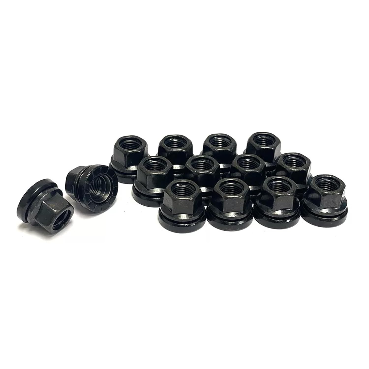 100PCS M14x1.5 Flat Seat Lug Nuts 0.9