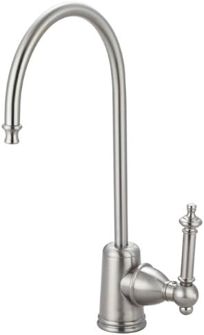 Kingston Brass KS7198TL+ Templeton Single Handle Lead Free Water Filtration Faucet, Satin Nickel