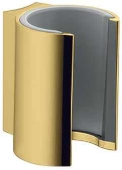 AXOR Starck Handheld Shower Head HolderModern in Polished Gold Optic, 27515990 Handshower Holder