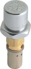 Chicago Faucet 333-XSLOPJKABNF Slow Push Button Unit (Psh), Lead Free, 1.3