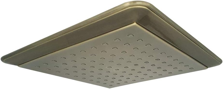 Kingston Brass K251A3 Claremont Shower Head, Antique Brass