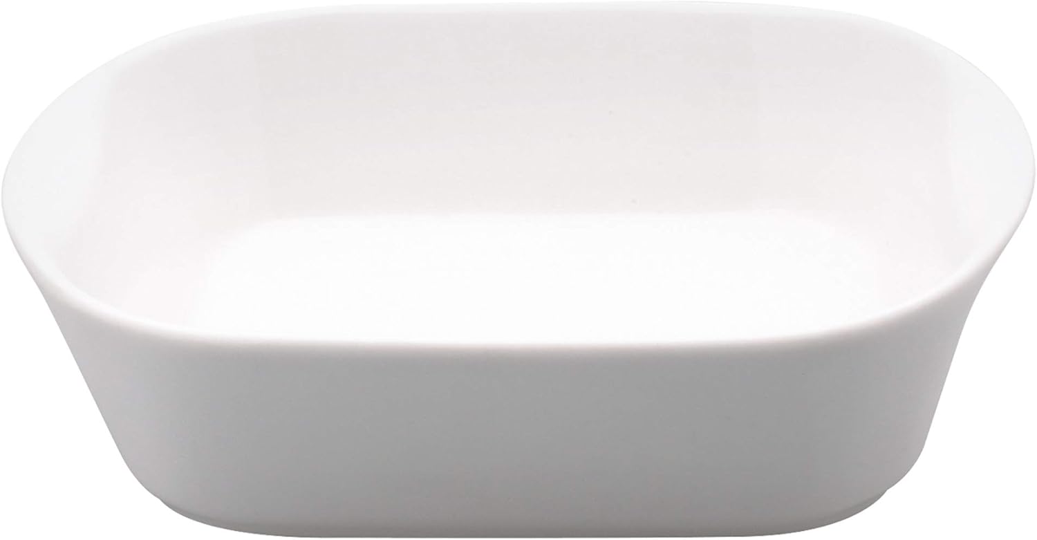 KitchenCraft Medium Oven-Safe Ceramic Serving Dish, 21 x 19 cm (8.5