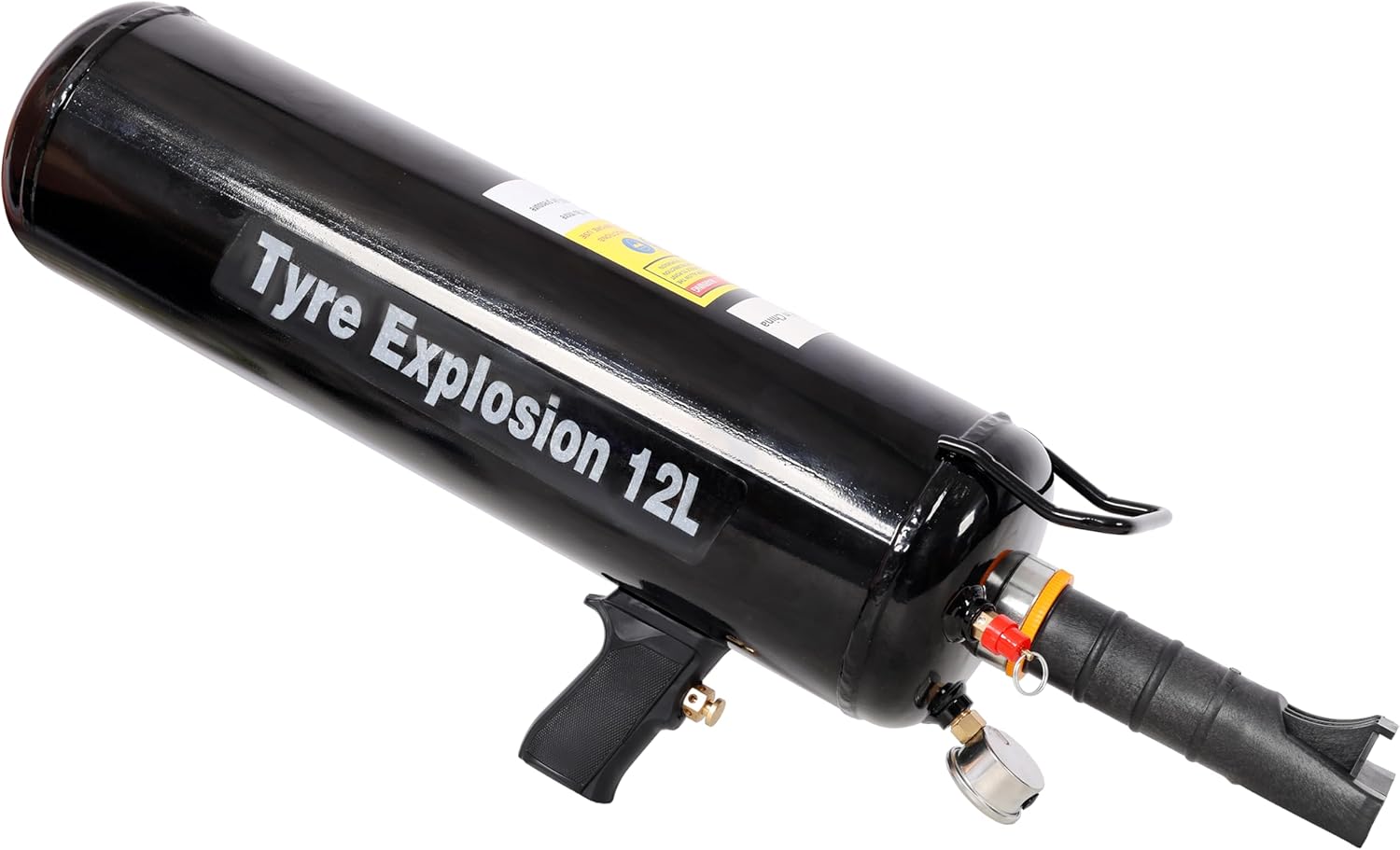 Tire Bead Seater Luxebough, 12L/3.2 Gallon Air Tire Bead Blaster 116 PSI Portable Bead Blaster Tire Inflator, Handheld Trigger Seating Inflator for Tractor Truck ATV Car Auto Repair, Black