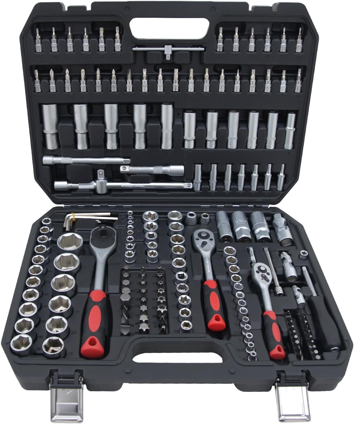 Ultimate Sockets Set Comprehensive Hand Tool Set Perfect for Home Essentials College Dorm Car Emergency Kit Ideal Apartment Essentials & Men’s Tools Gift