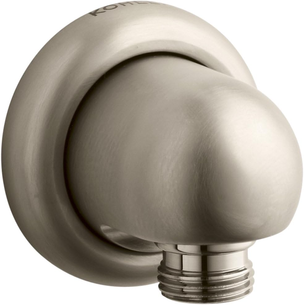 KOHLER K-9513-BV MasterShower Wall Supply Elbow, Vibrant Brushed Bronze
