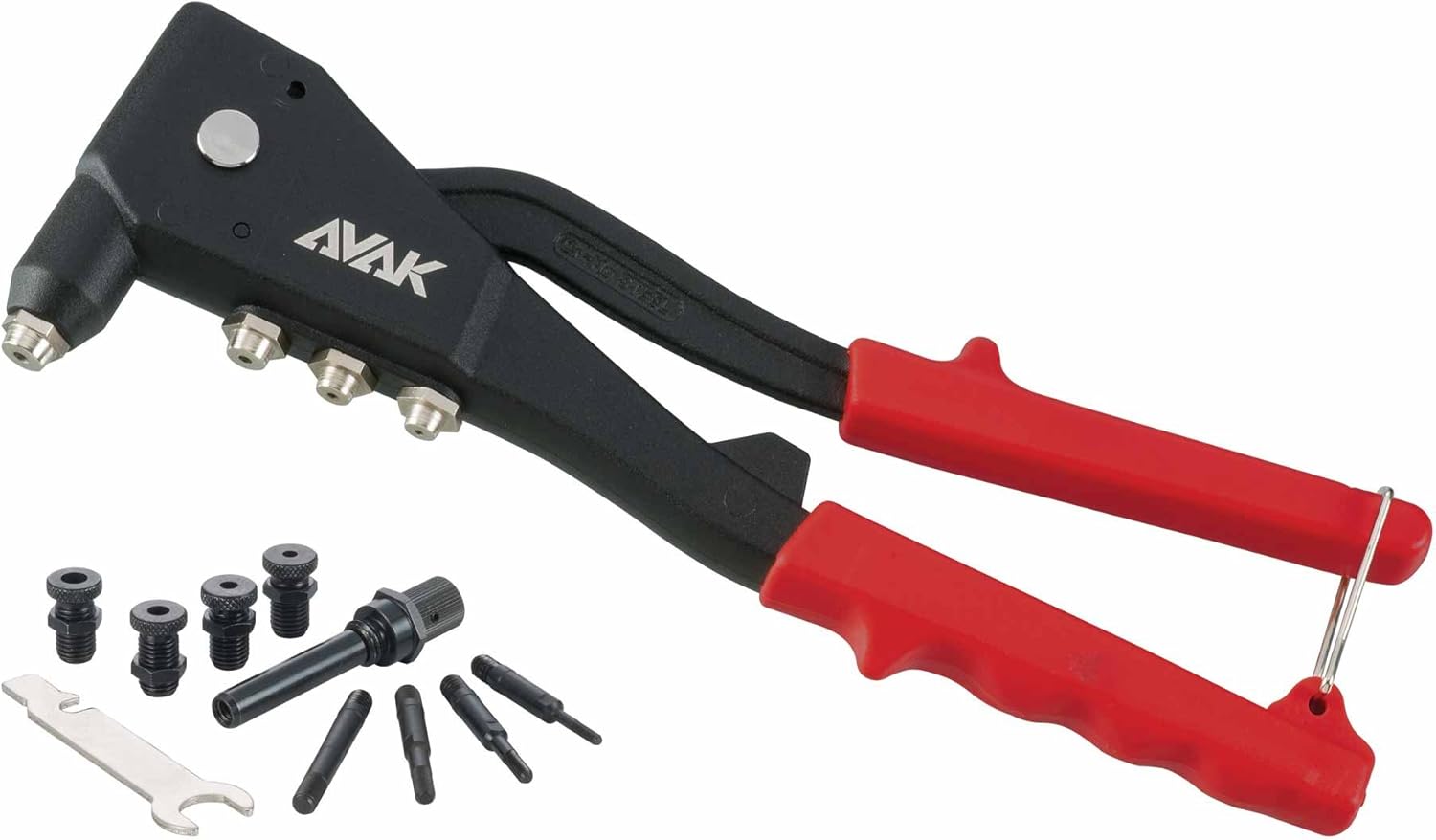 AVAK RV100 DUO - 2-in-1 4.8mm Rivet & M6 Blind Rivet Nut Setter (Metric Coarse)