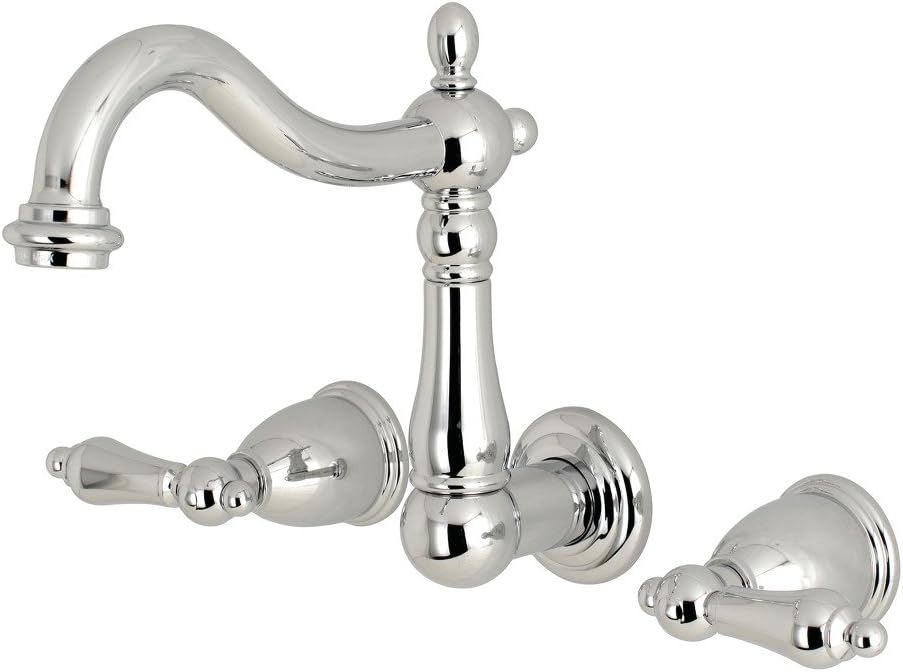 Kingston Brass KS1251AL Heritage Bathroom Faucet, 6-3/8