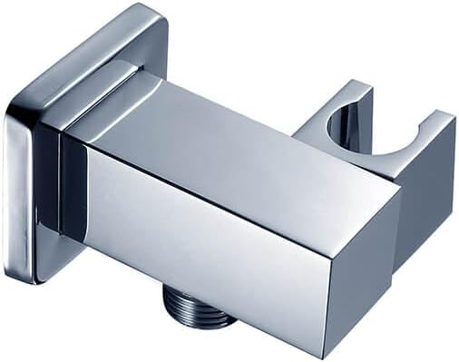 Square Waterway Elbow with Adjustable Hand Shower Holder