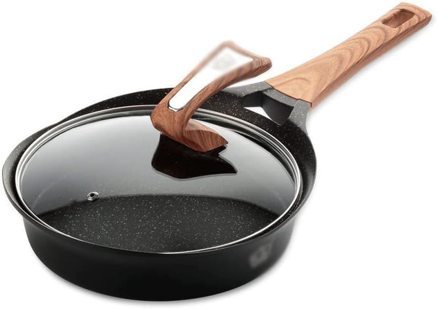 Medical Stone Saucepan Non-stick Skillet Frying Pan Cookware Universal Household Kitchen Supplies