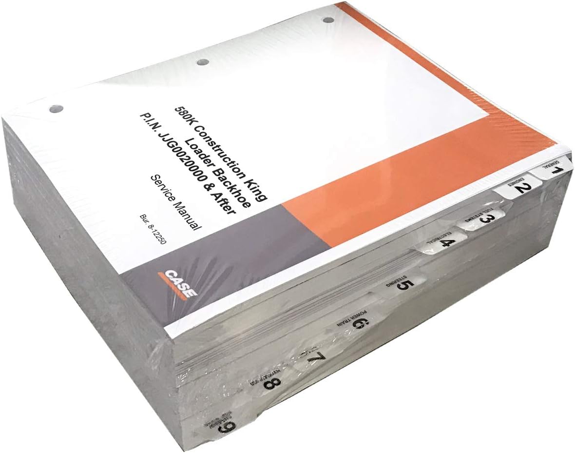 Case 580K Phase 3 Workshop Repair Manual