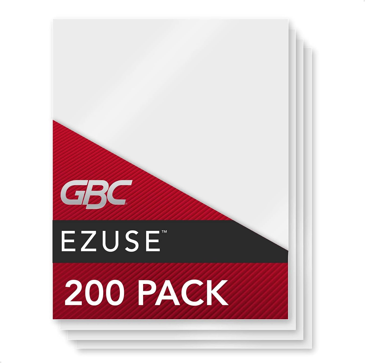 GBC Laminating Sheets, Thermal Laminating Pouches, Letter Size, 5 Mil, Speed Format, EZUse, 200 Pack (3740728)