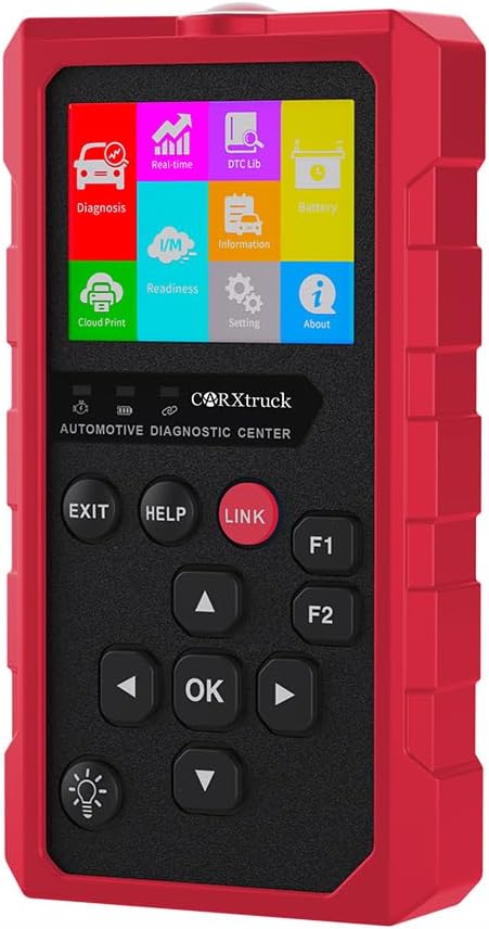 Wireless obd2 Scanner Diagnostic Tool,Bluetooth OBD2 Scanner for Android & iPhone,Check Engine Code Reader with Live Data, I/M Readiness & Fault Code Reset, for All Vehicles from 1996