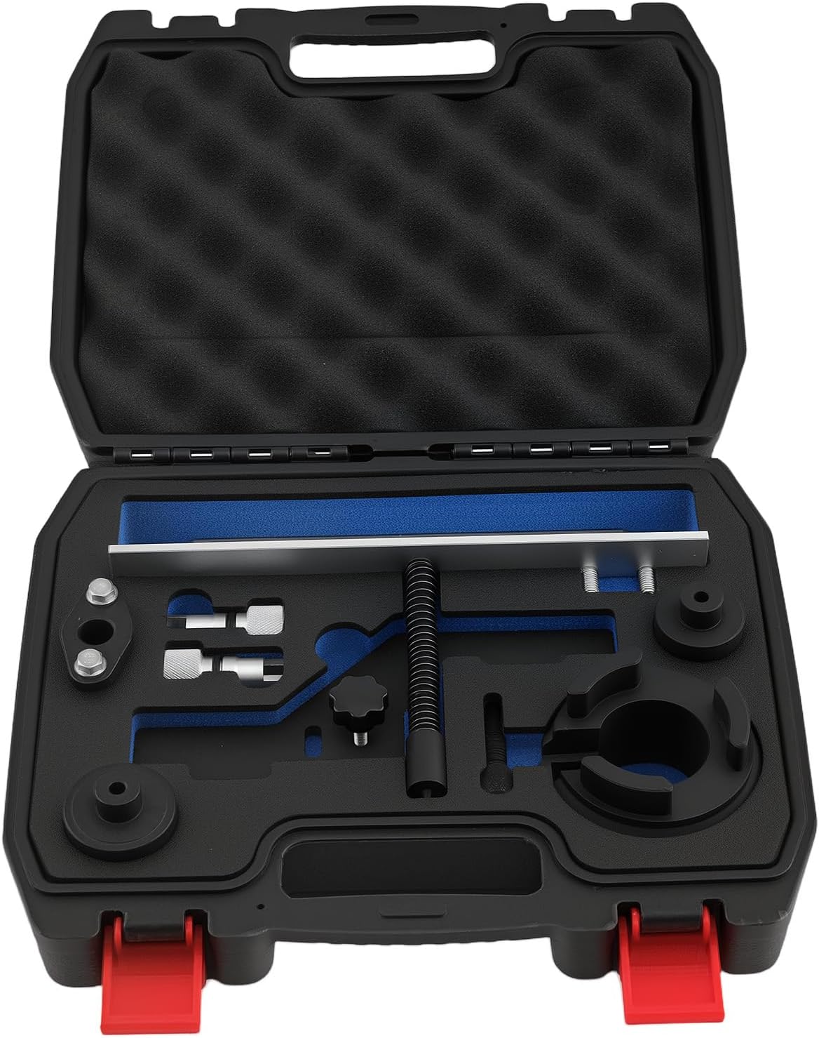 maXpeedingrods Camshaft Holding Alignment Timing Tool Kit Crankshaft Damper Holder VCT Solenoid Seal Installer for Ford 2.0L 2.3L EcoBoost Engine, 303-1551 303-1685 303-1686 303-1687 303-1688 303-1689