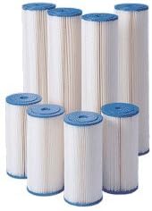 Harmsco HC-90-10 10 Micron Hurricane 90 HP Pleated Polyester Filter Cartridge