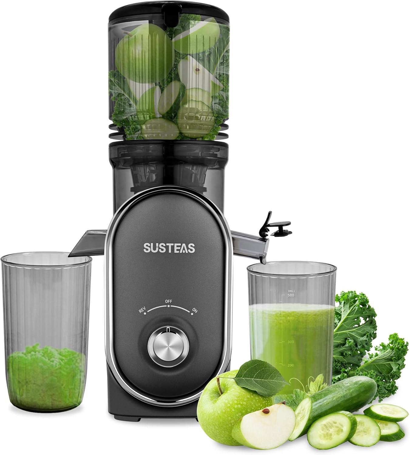 SUSTEAS Cold Press Juicer Machines, 5.3