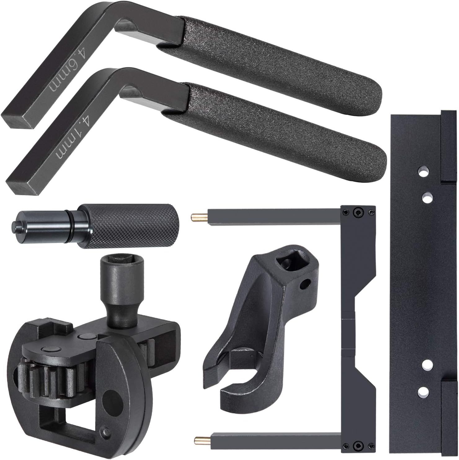 For Detroit Diesel DD15 DD16 Engine Brake Adjustment+Camshaft Timing Tool+TDC Locating Pin+Barring Tool+Fuel Line Socket W470589104000 W470589001500 W470589046300/J-46392 W470589042300 W47058090900