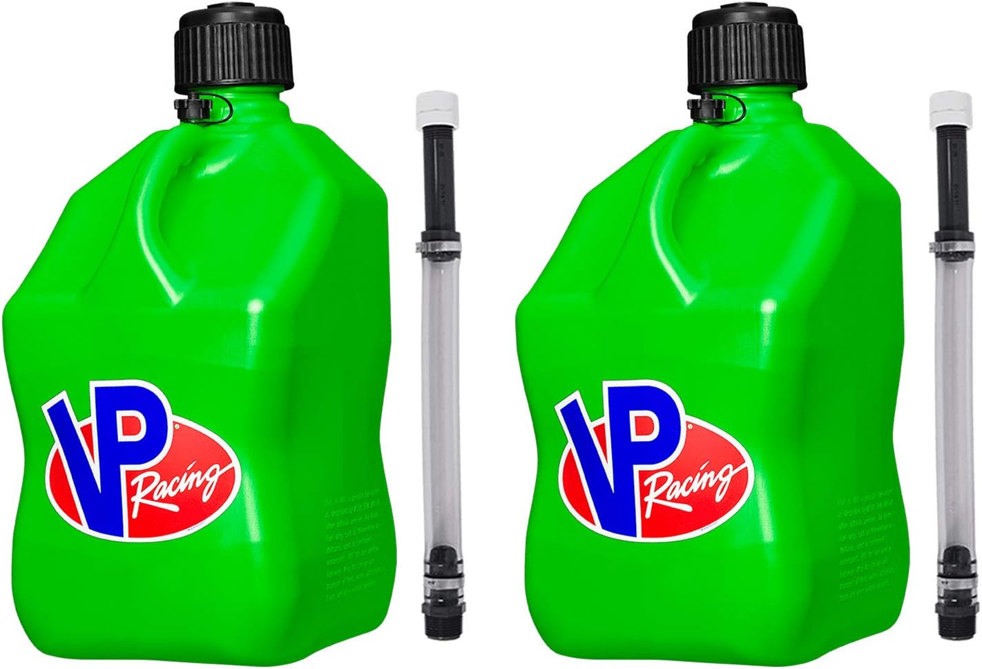 VP Racing 3562-CA, 5.5 Gallon Square Motorsport Jug Green w/ 14