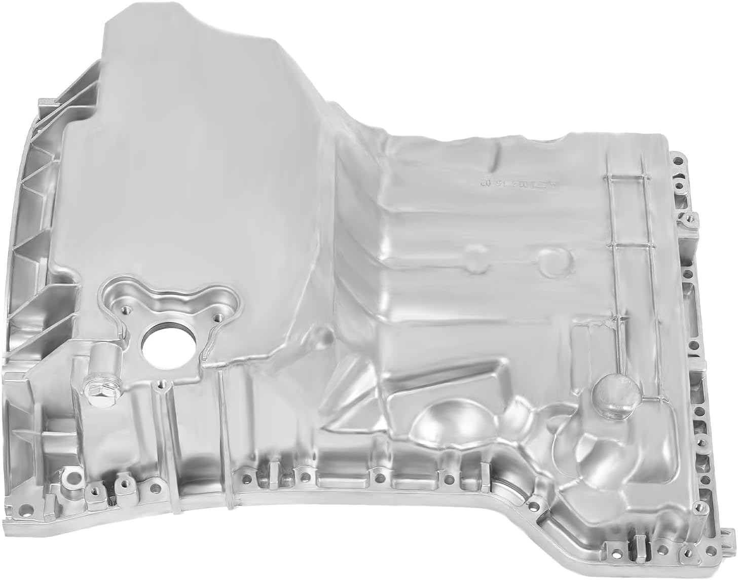 Engine Oil Pan for 2012-2015 MeBen C250 SLK250 W204 W205 C204 R172 1.8L - Aluminum Direct Replacement Oil Sump OE# 2710101713, High-Pressure Die-Cast Design