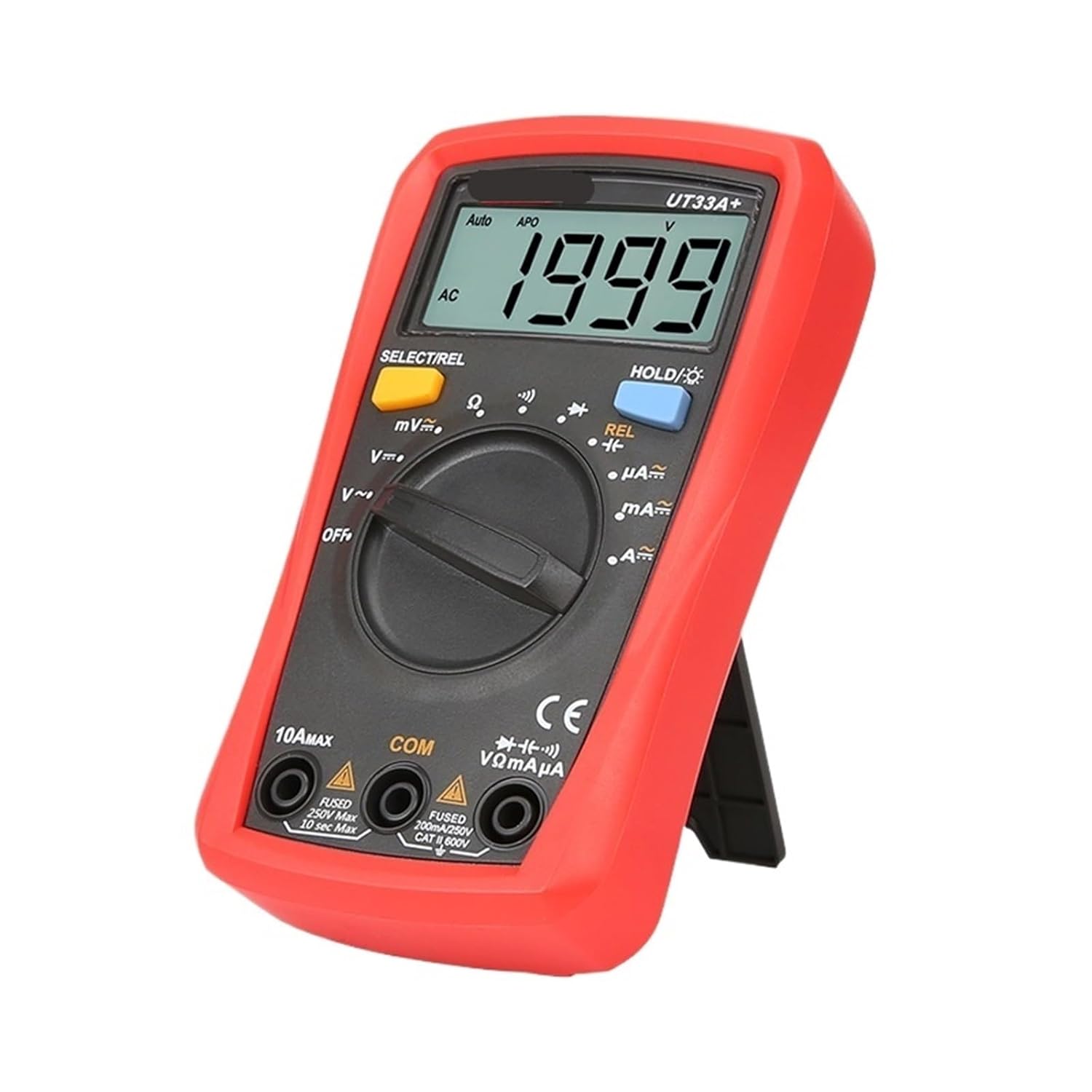 1pc UT33A+ UT33B+ UT33C+ UT33D+ Plus Pocket Multimeter Digital Ammeter Voltmeter Professional Resistance Measure Multi Meter(UT33A Plus)