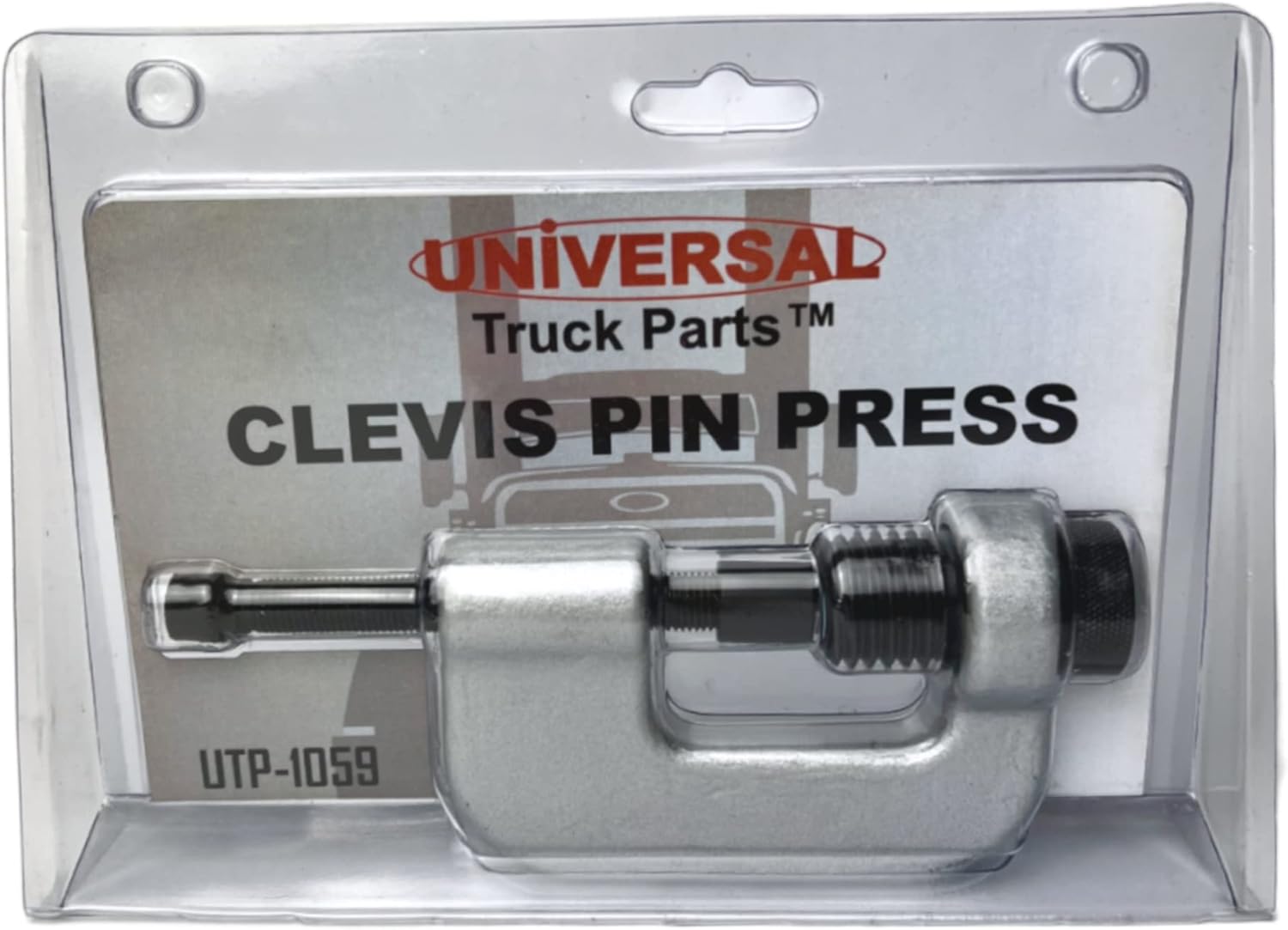 Clevis Pin Press Tool for Removing Seized Pins On Semi Truck Brake Chambers, Removes Seized Brake Chamber Clevis Pins, for Class 8 Semi Truck Pins and More