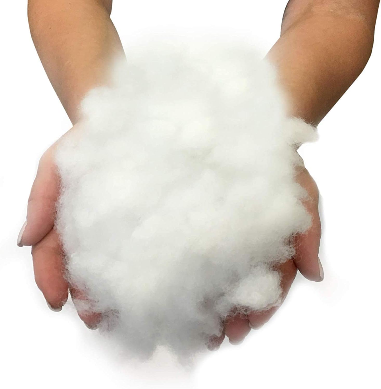 Hometex Canada Pillow Stuffing (Not Made in China) 10 LB Bag 100% High-Loft Polyester Stuffing Fiber Fill