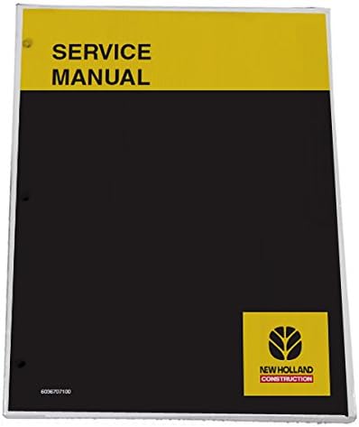 New Holland EC160 Excavator Workshop Repair Service Manual - Part Number # 73179382