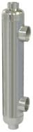 55 kBTU Titanium Shell and Tube Heat Exchanger for Salt Water Swimming Pool/Solar/Spa/Marine applications