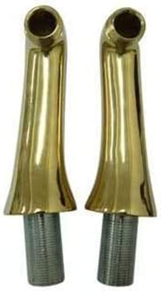 Kingston Brass KSEL268PB Riser for Tub Filler Faucet KS268PB, Polished Brass