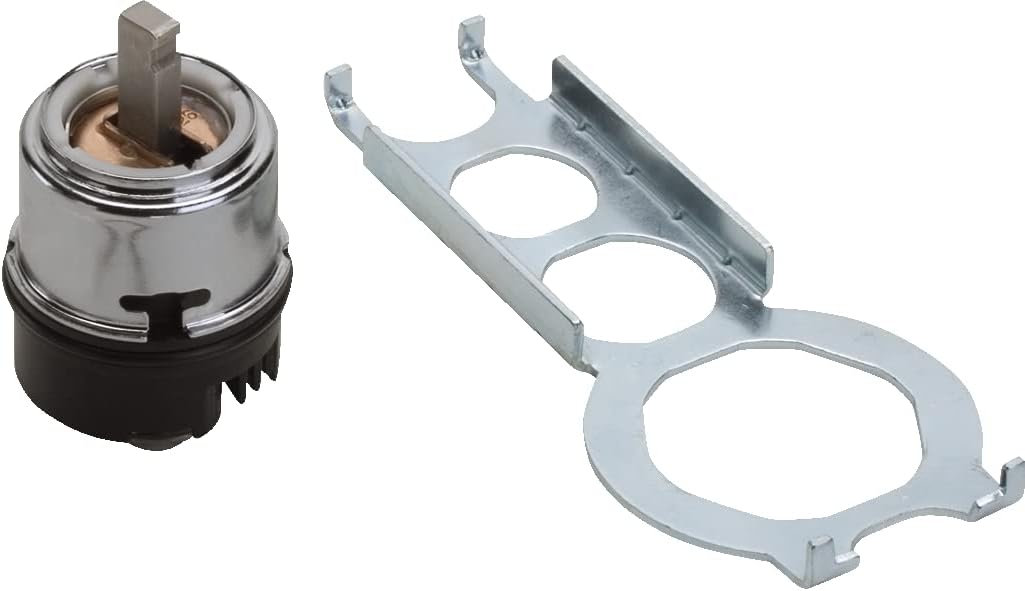 hansgrohe 14096000 Replacement Cartridge for Mechanical Shower or Bath Fixtures, Multi-Colour
