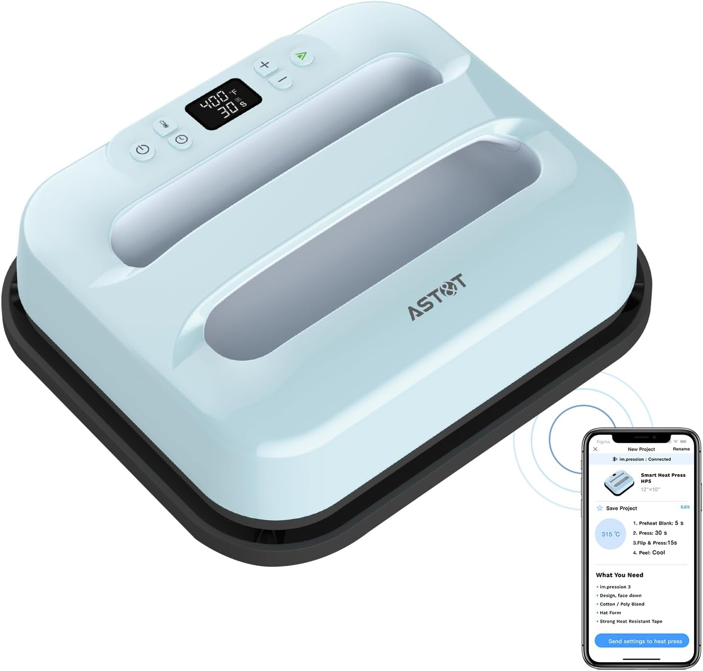 AST&T Heat Press 12