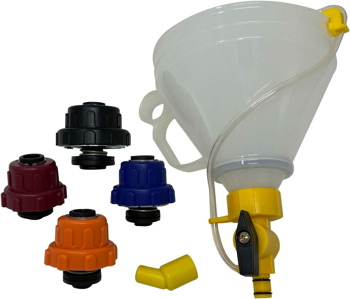 CTA Tools 7088 Coolant System Filling Kit with Universal Adapter