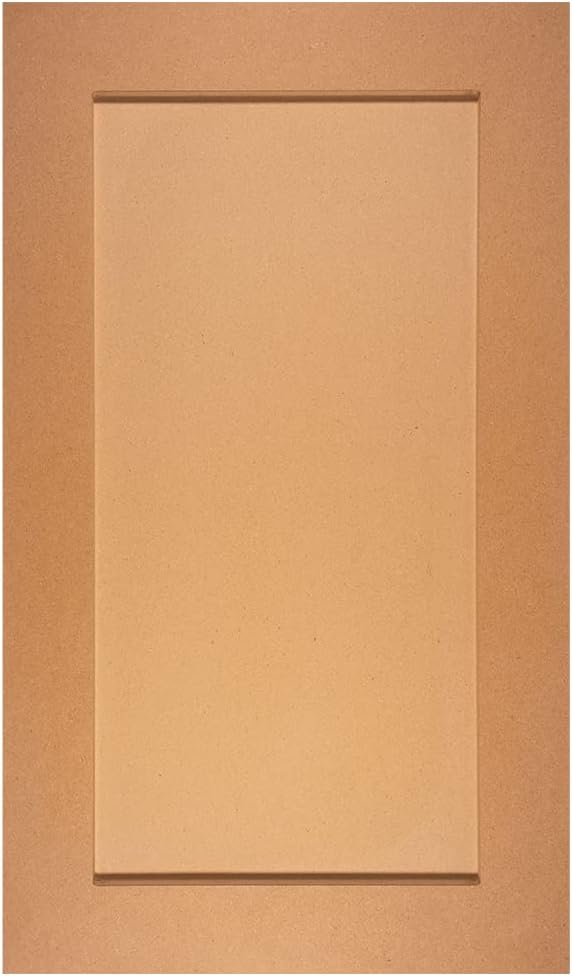 Unfinished MDF Cabinet Door Bathroom-Kitchen-Closet Replacement - Shaker Style (16 Inch Wide, 41 Inch Tall)