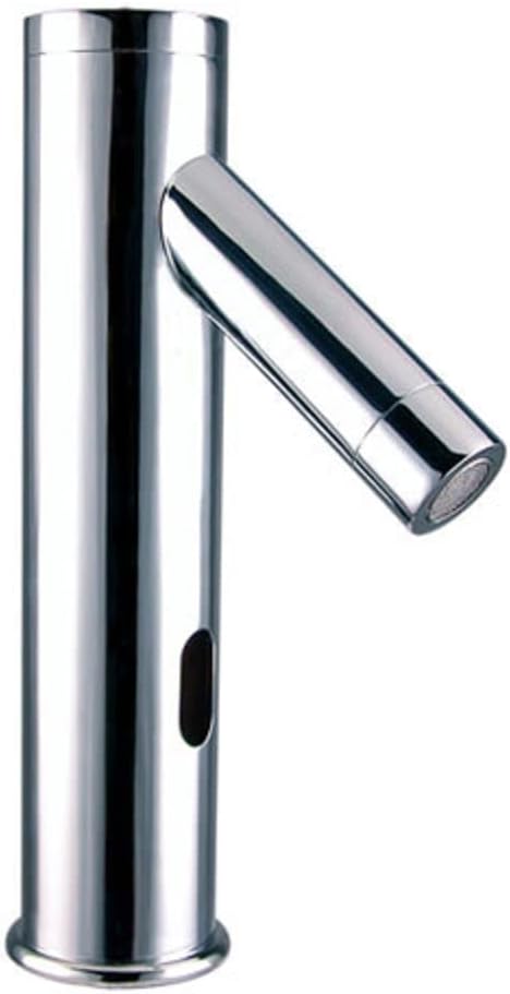 Cascada Automatic Hands Free Modern Contemporary Design Sensor Faucet (Hot & Cold), Chrome (HDD424)