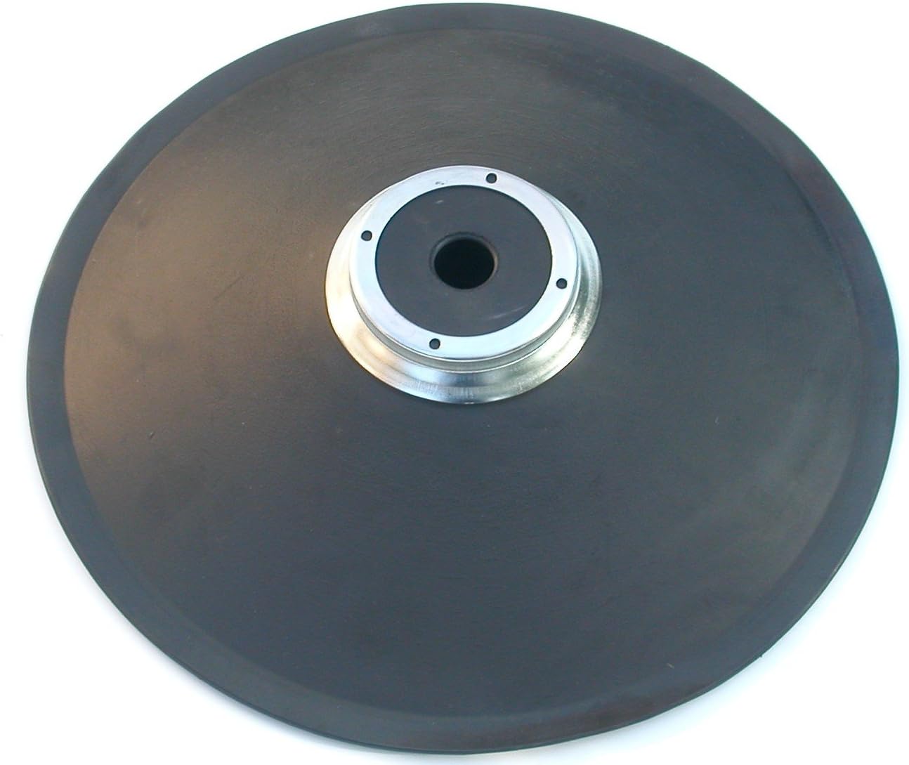 AMZ684780-1.375M; Solid Molded Rubber Grease Follower Plate for 120LB(16 Gallon) (54.4KG) Drum w/ 1-3/8” Diameter downtube.