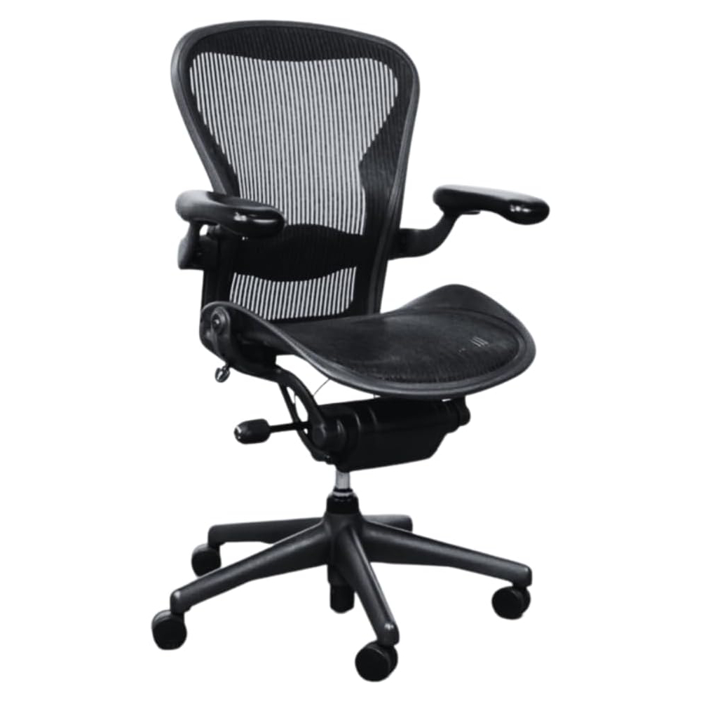 Herman Miller Office Chair Size B, Fully Adjustable, Renewed