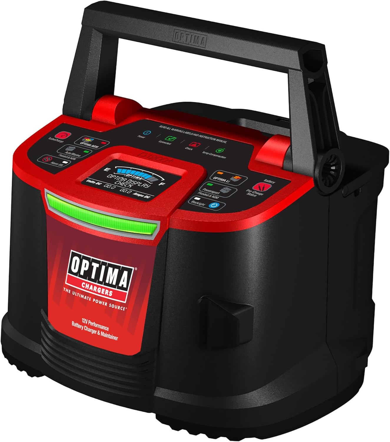 OPTIMA D1200+ 12V Battery Charger Maintainer AGM Lithium