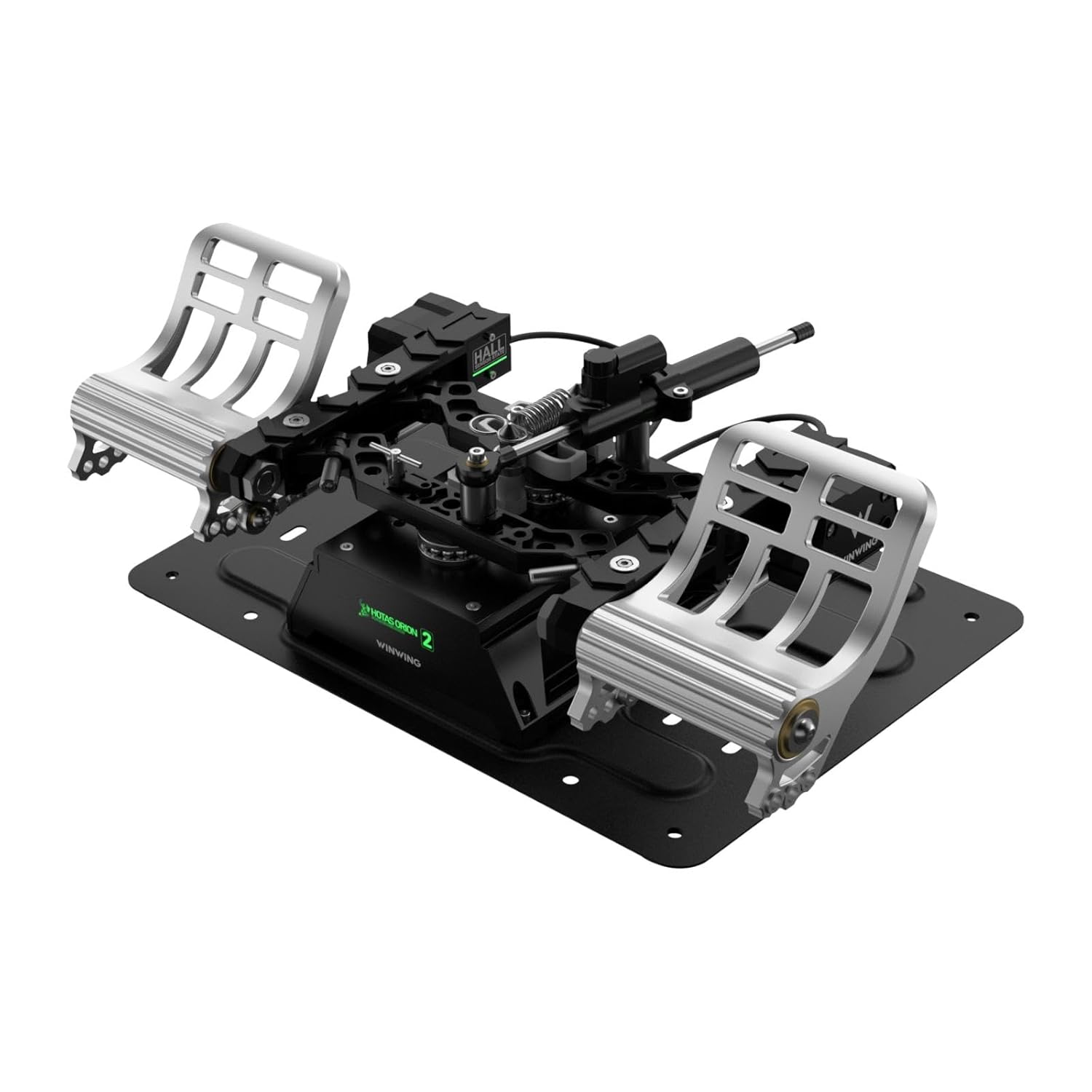 WINWING Orion Flight Rudder Pedals, Metal Frame, Hall Sensors