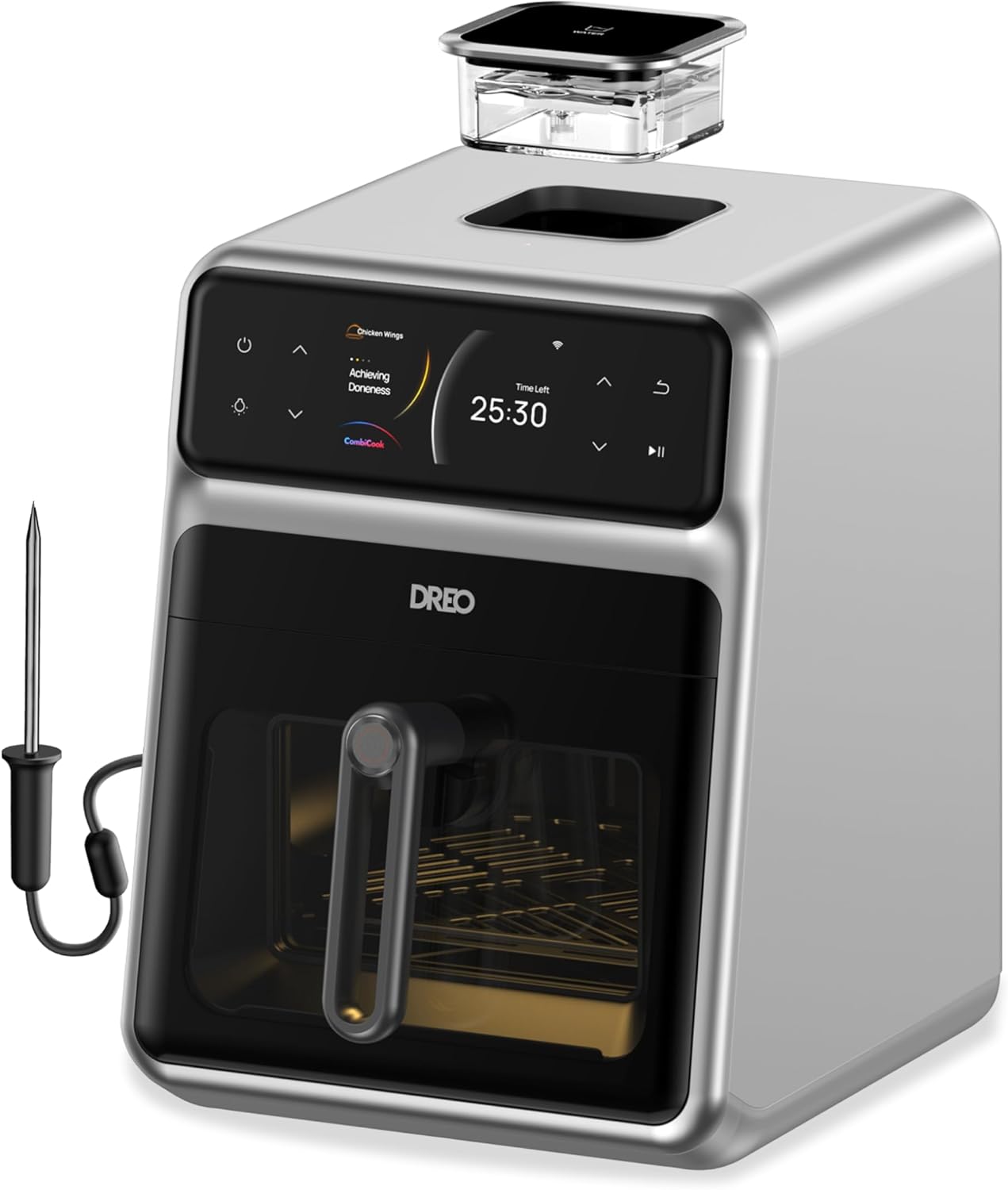 Dreo ChefMaker Combi Fryer, Smart Air Fryer, 6QT, Cook Probe