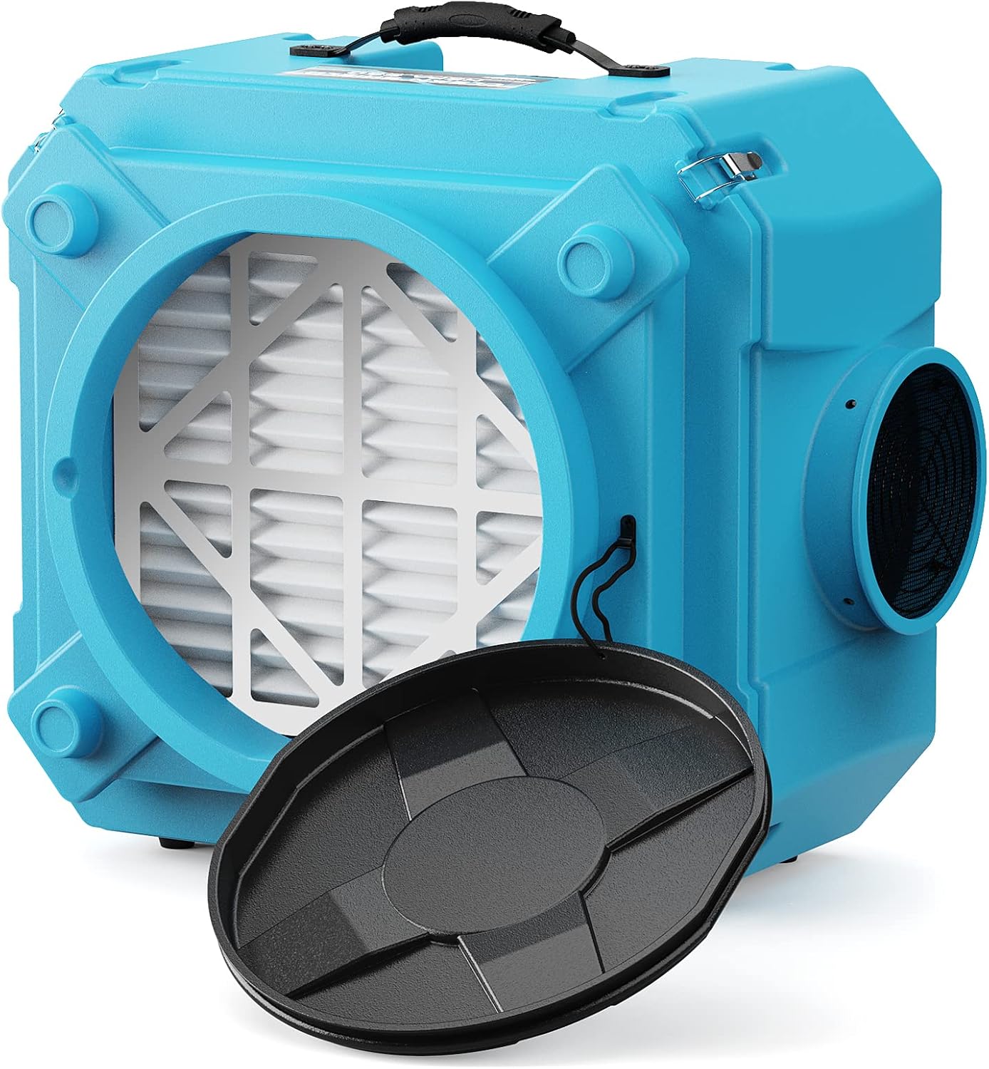 ALORAIR Air Scrubber, 3-Stage Filtration, HEPA & Carbon Filter, Blue