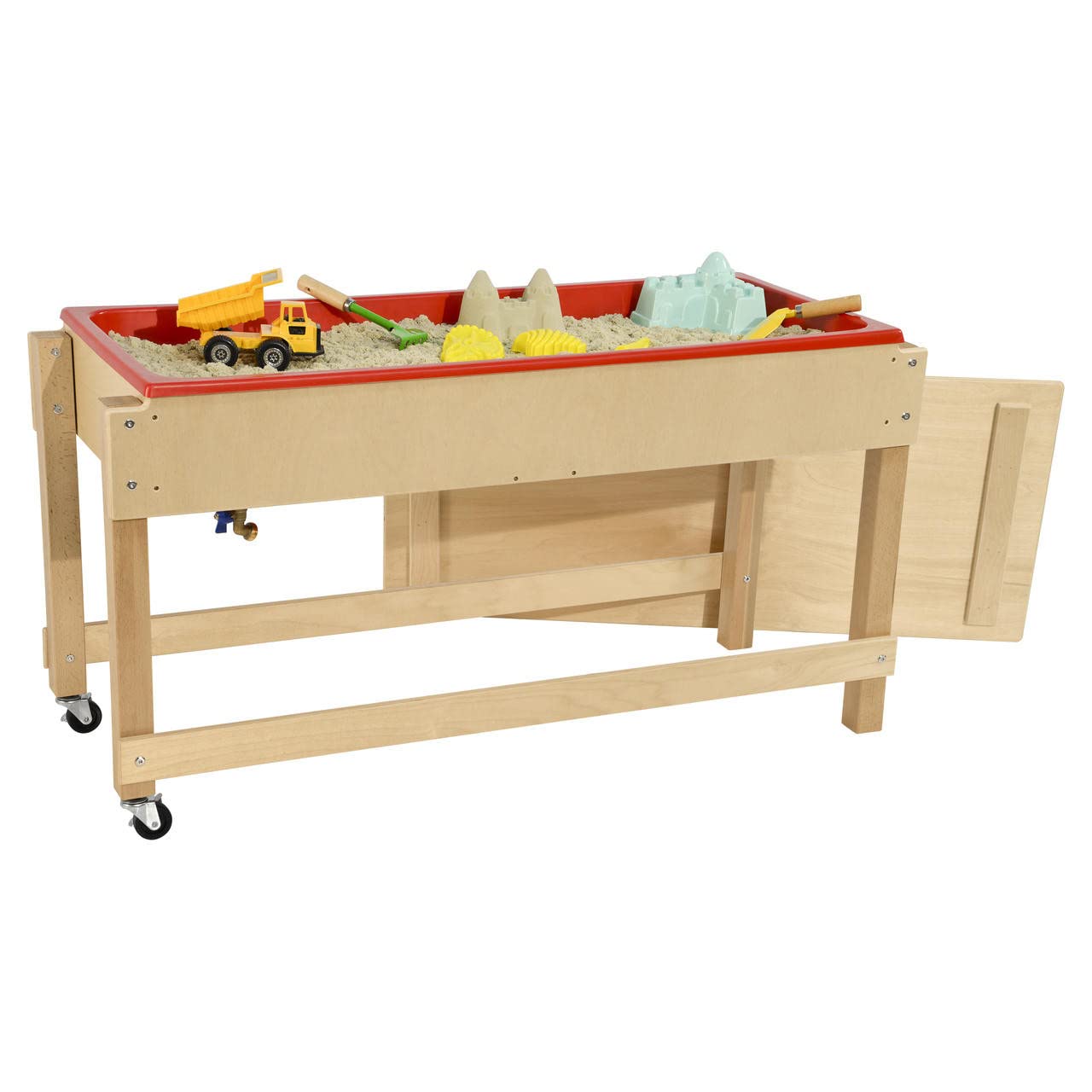 Wood Designs Sand & Water Sensory Play Table, Birch, 46