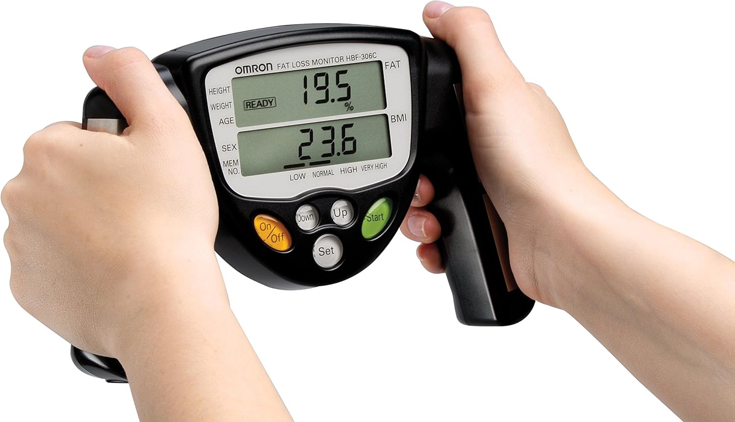 Omron HBF-306C Handheld Body Fat Monitor