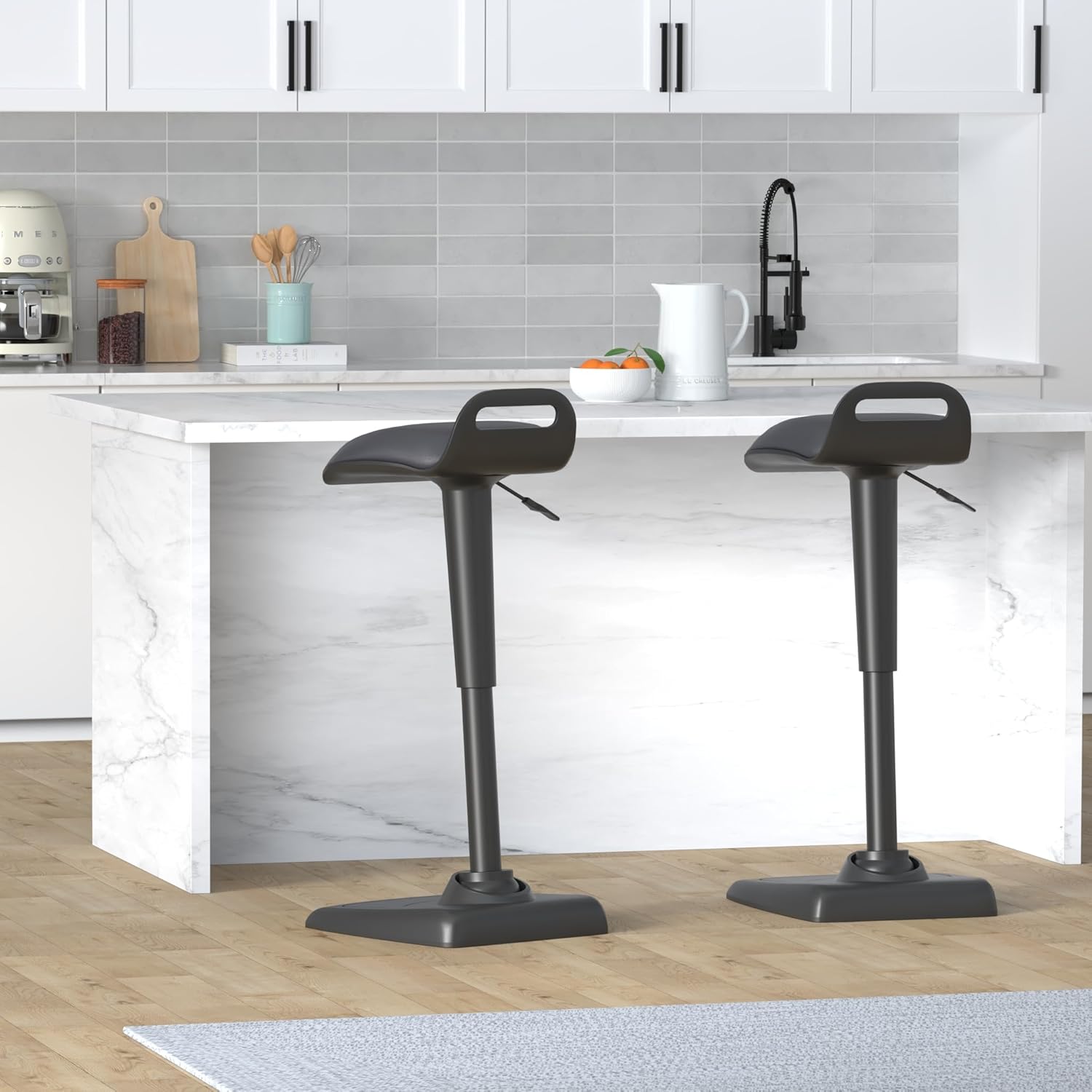 Vari Active Seat Ergonomic Standing Desk Chair, Wobble Stool