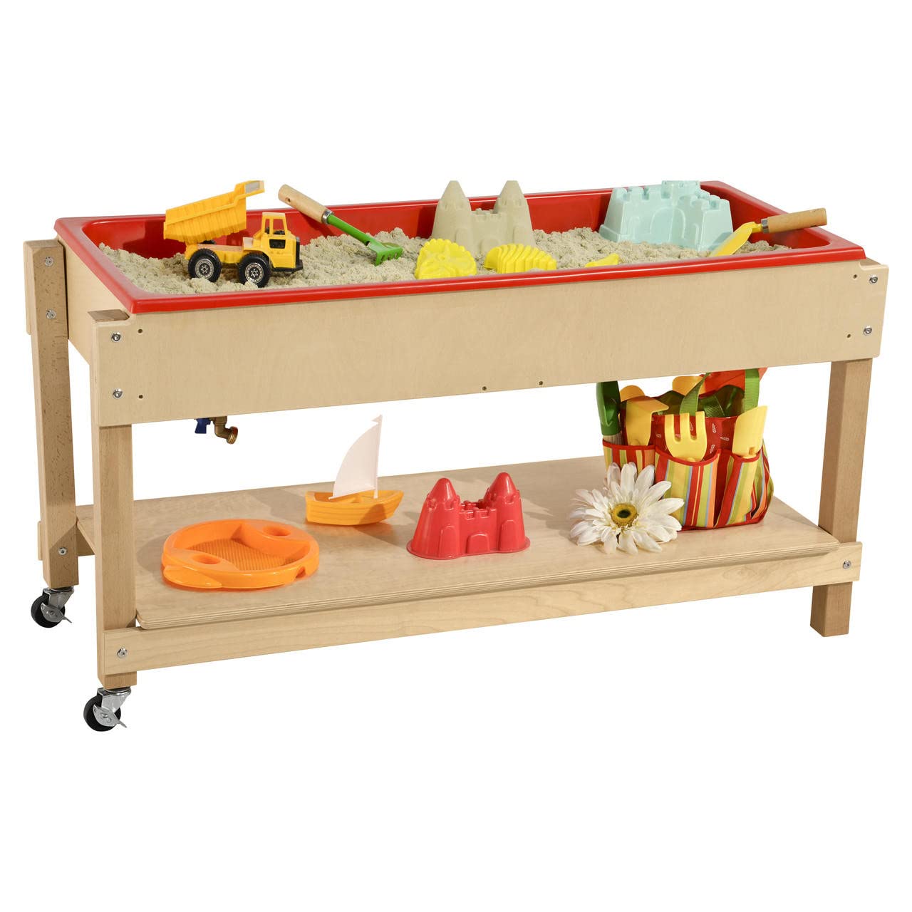 Wood Designs Sand & Water Sensory Play Table, Birch, 46